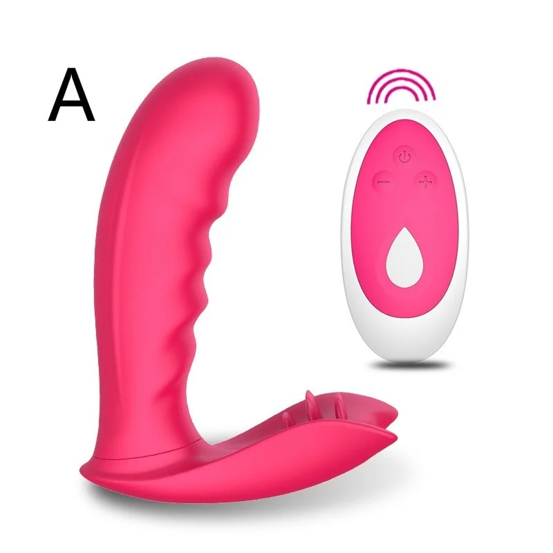 Носимый фаллоимитатор бабочка вибратор интимные игрушки для женщин Стимулятор