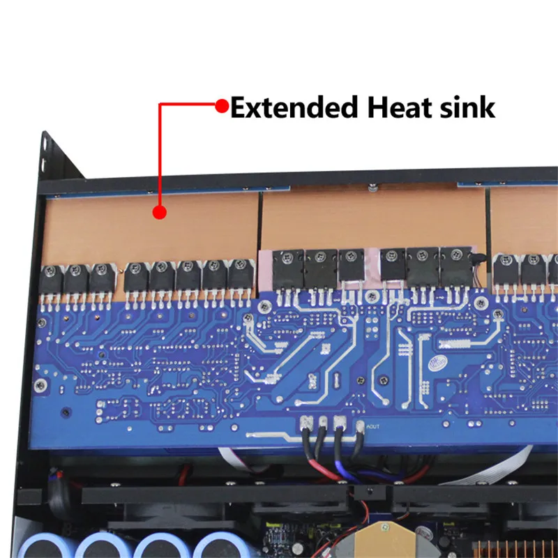 Профессиональный усилитель мощности телефон с синей основной платой|professional