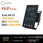 Ownice для Audi A6 C5 1997-2004 S6 2 1999 2000 2001 2002 2003 RS6 1 2004 2005 автомобиль 1 Din Android GPS Радио Авто вращающийся ПК
