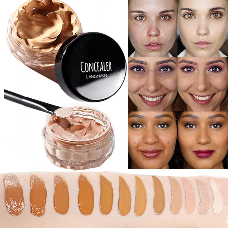 Консилер для глаз контурный крем Праймер основа макияжа увлажнитель длительного