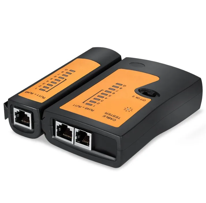 Портативный тестер сетевого кабеля USB LAN/Тестер телефонного кабеля RJ11 RJ12 RJ45 Cat5 тестер сетевого кабеля
