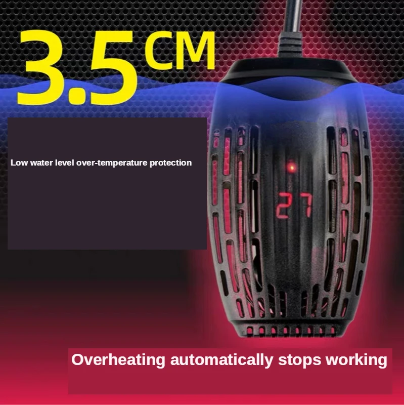 220V интеллект мини аквариум для черепахи автоматическая постоянная Температура