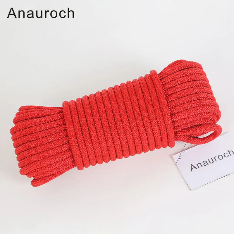 

Anauroch Rock Climbing Rope Outdoor Hiking Corda 8mm Diameter High Strength Statics Safety Rope Fire Rescue Parachute