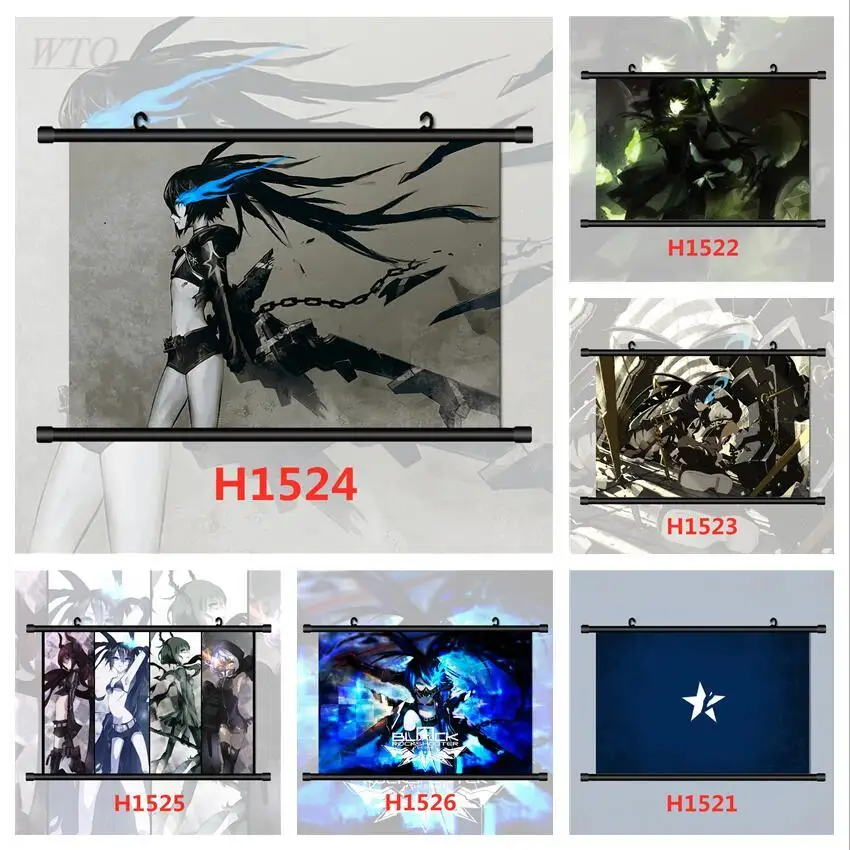 Настенный постер с рисунком Аниме Манга аниме постеры черного цвета в стиле