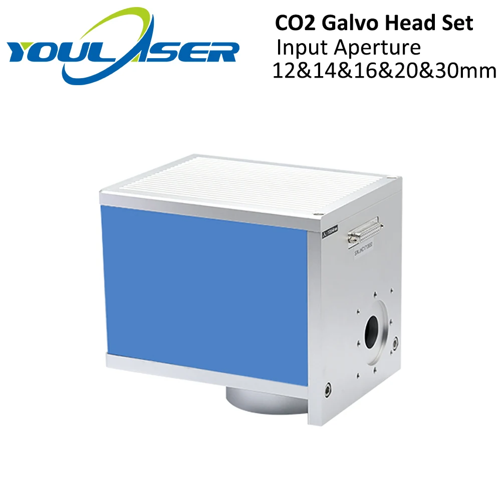YOULASER CO2 лазерный сканирующий Galvo головка 10 6 мкм Входная диафрагма 12 мм 14 16 20 30