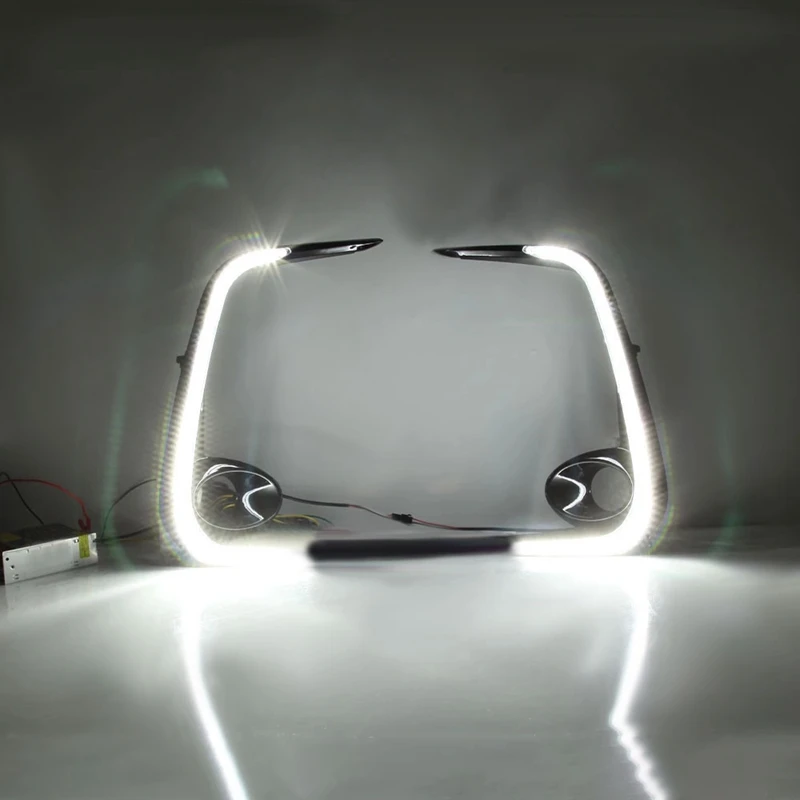 

Car Front Bumper LED DRL Daytime Running Light Turn Signal Light for Toyota Corolla 2019 2020