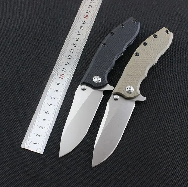 Складной нож ZT карманный складной с шарикоподшипником лезвие 9CR13MOV рукоятка G10
