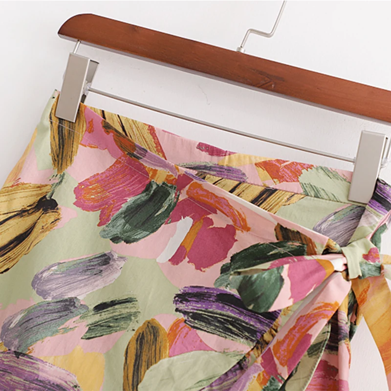 Женская короткая юбка с высокой талией пляжные шорты новый дизайн лето 2019 |