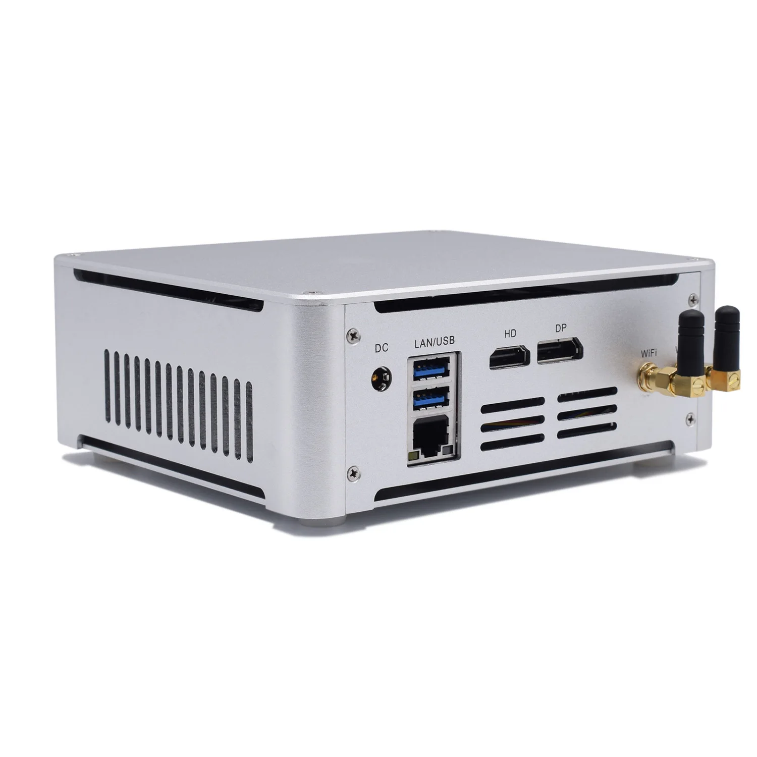 Дешевый мини-ПК Intel Core i7 7820HK 8750H i5 7300HQ NUC 2 * M.2 NVME SSD Windows HDMI DP 4K HTPC игровой настольный