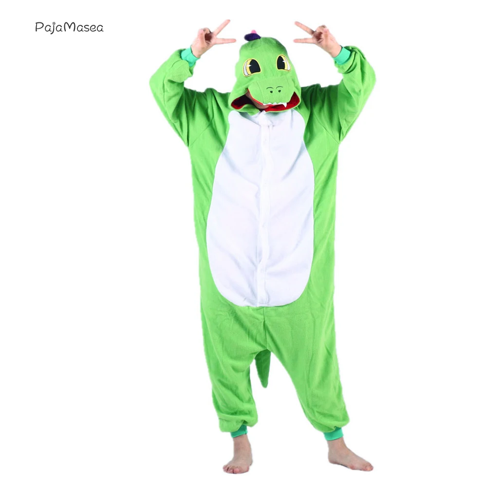 Пижама-комбинезон для мужчин и женщин Слитная с разноцветными мультяшными