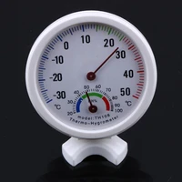 mini thermometer hygrometer bell shaped lcd digital scale for home office wall promotion mount indoor temperature measure tools