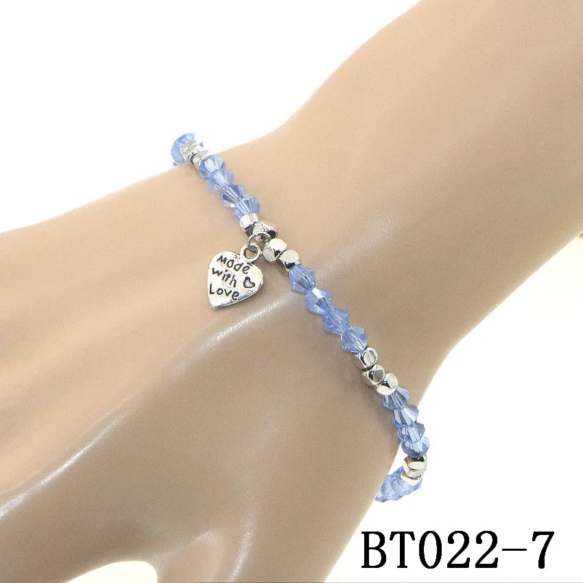 Браслет на ногу с подвеской в виде сердца 4 мм | Украшения и аксессуары