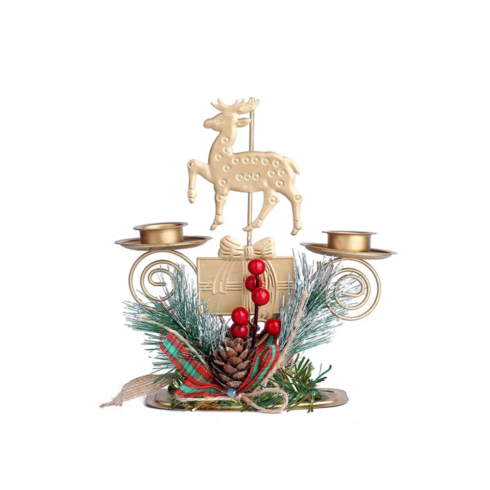 Рождественский подсвечник рождественское железное украшение Новое поступление