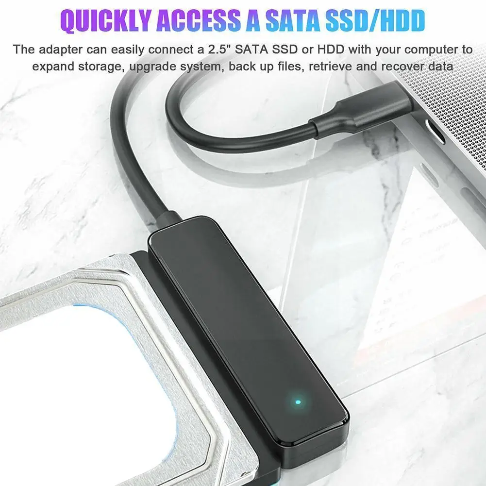 

Жесткий диск Easy Drive Line 0,5 mType-c к SATA Easy Drive 6T чтение поддержка UASP USB3.0 жесткий диск с кабелем SATA K4K9