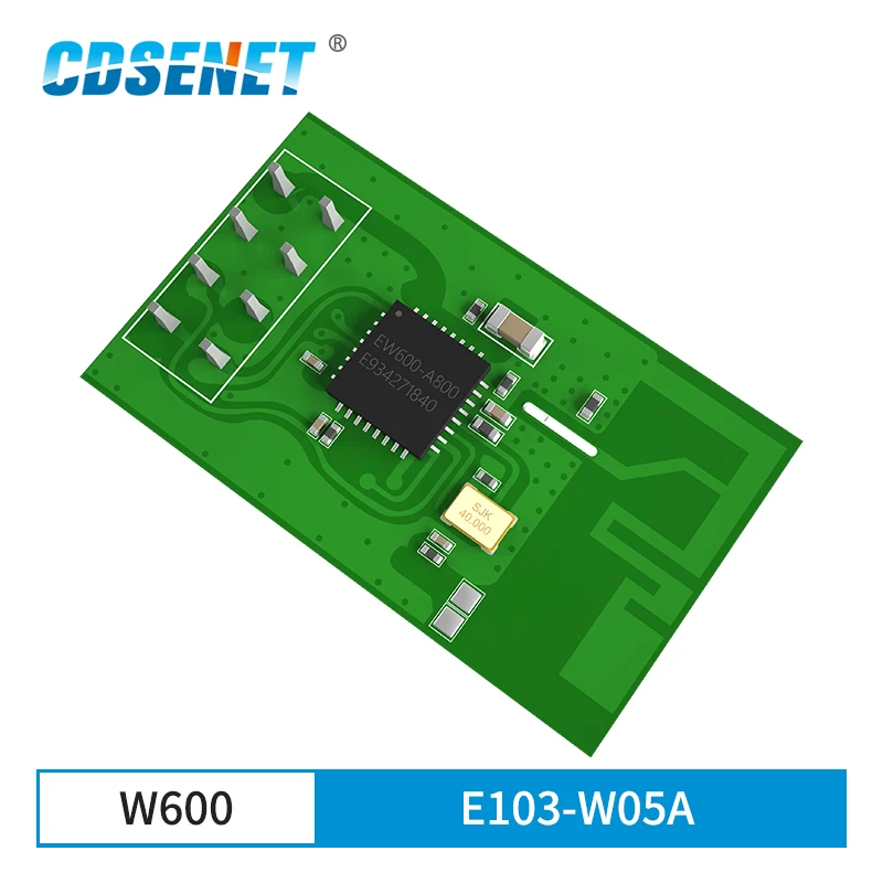 

WI-FI Digital Transmission Module E103-W05A W600 20dBm 2.4GHz rf wifi module support AT command Compatible with esp8266