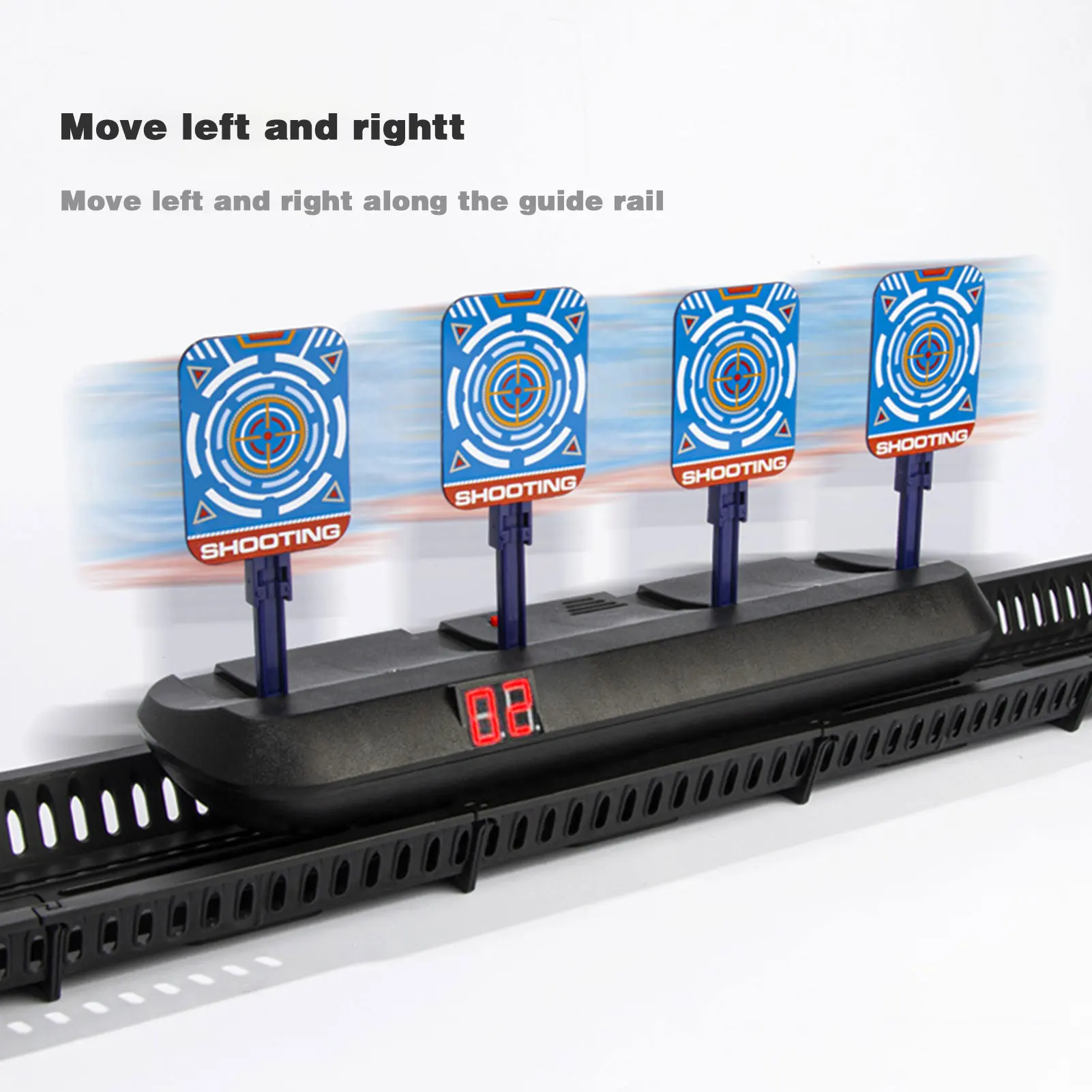 

Electronic Digital Target Auto Scoring Kids Electronic Running Scoring Shooting Target Perfect for Gun Toys, Electric first-rate