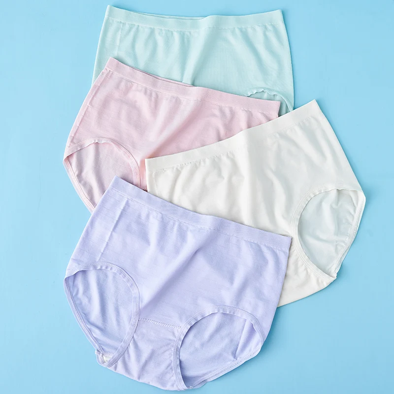 

New skin-friendly, high-elastic, non-deformation soft underwear, antibacterial, seamless and dry silk protein panties