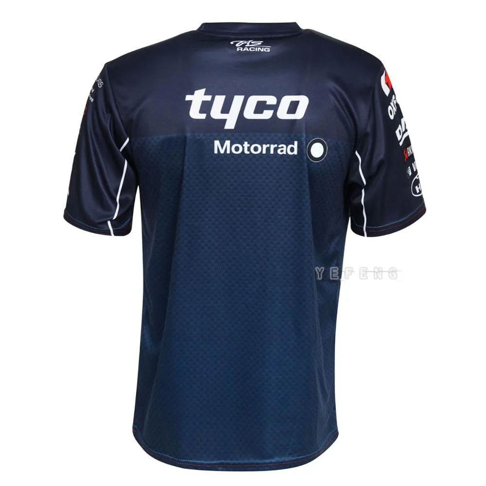 

New One 2020 Quick Dry T-Shirt For BMW Motorcycle Tour Trip Sport T Shirts Motocross Race Men's Short Sleeve