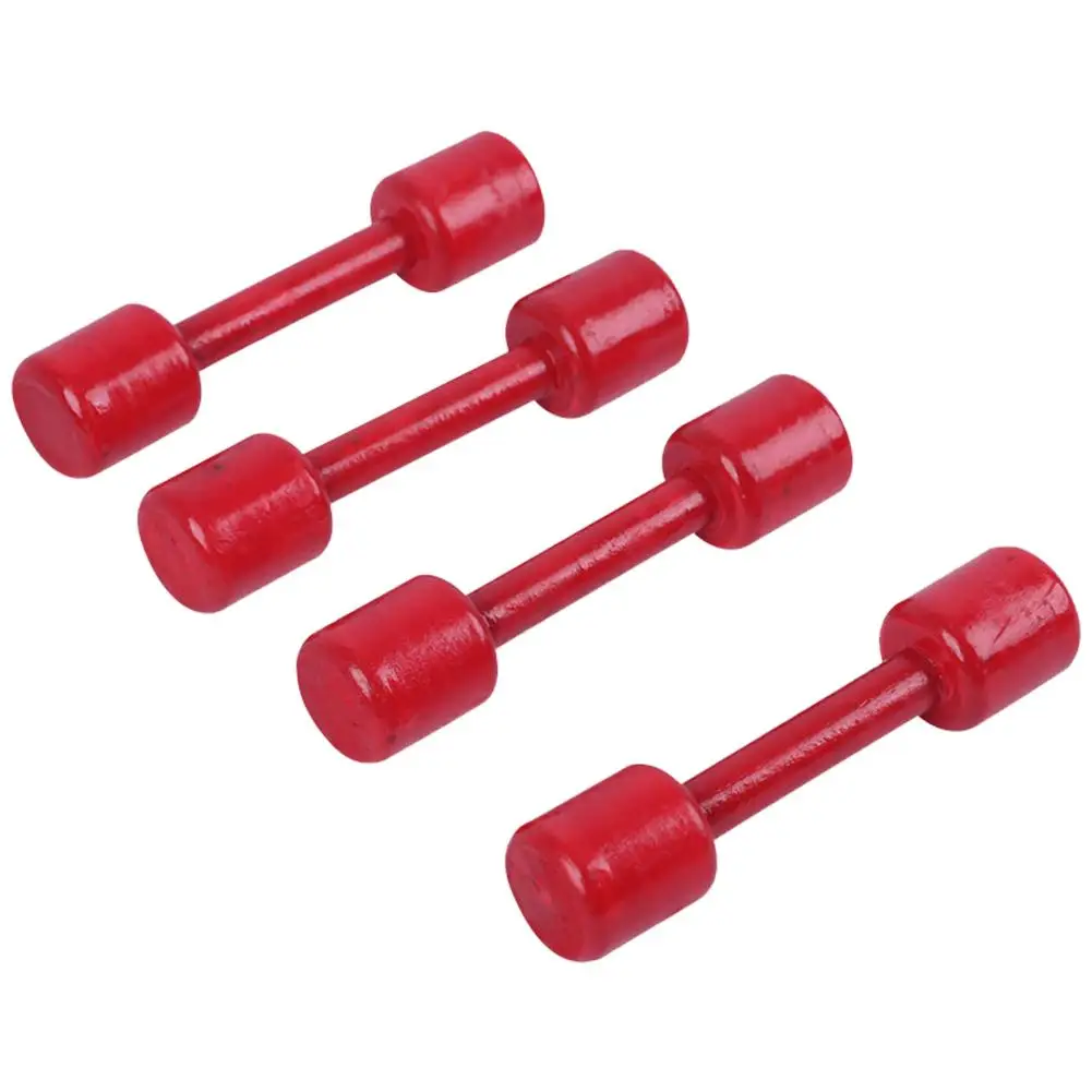 2 шт деревянные гантели для фитнеса Спортивное снаряжение тренировки прочные