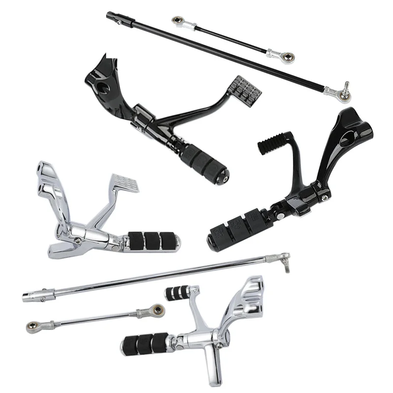 Передние управление мотоциклом полный комплект колышки тяги рычагов для H-arley