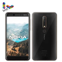 Original Nokia 6 1 TA1050 Single SIM Unlocked Android SmartPhone Snapdragon 630 3GB 32GB Octa core 5 5  16MP 8MP Mobile Phone