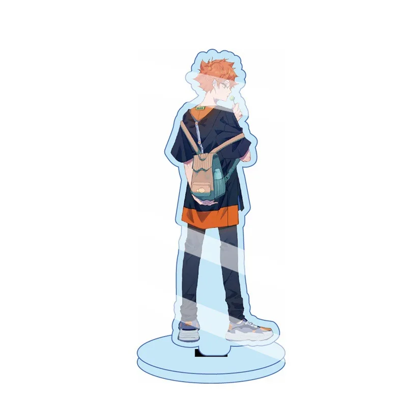 Новые аниме игрушки Haikyuu акриловый брелок подставка фигурка прозрачная для детей