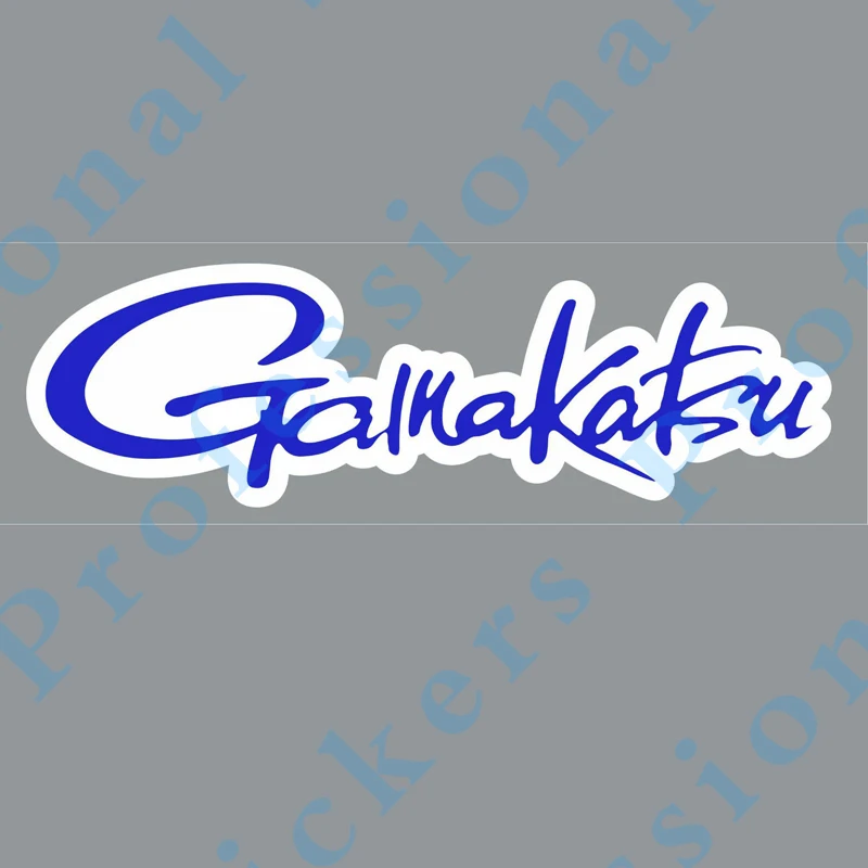 

personality Motorcycle Waterproof Fishing Brand Stickers Gamma Katz Quality Decal Sticker Fishing Tackle Box Fishing