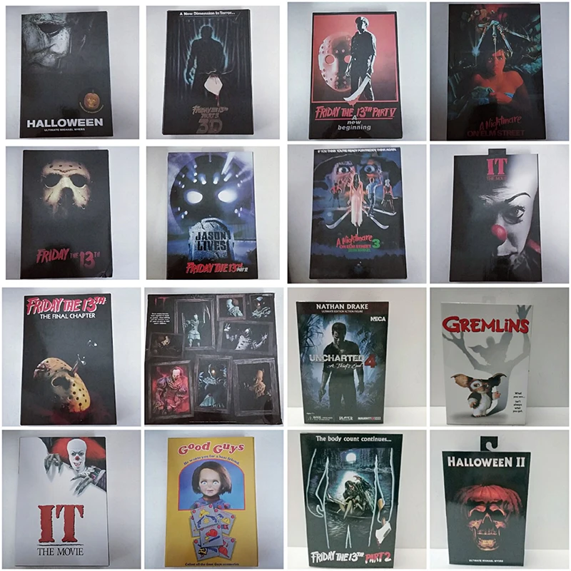 NECA The 13th Friday Джейсон Фредди Крюгер Кожевенная бензопила Джон Карпентер Майкл