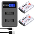 Аккумулятор NP BX1, 2 шт., 1860 мАч, зарядное устройство с ЖК-дисплеем и USB, двойное зарядное устройство для Sony, X3000, IV, HX300, WX300, NP-BX1, X3000R, MV1, AS30V
