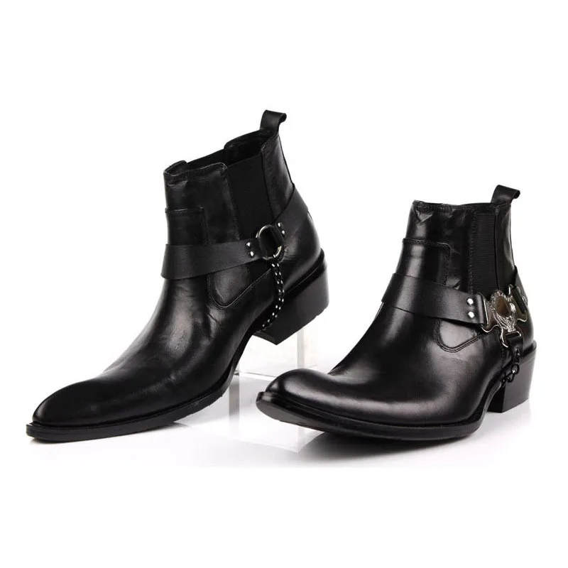 Новинка 2020 года Роскошные Брендовые мужские туфли ручной работы в стиле панк