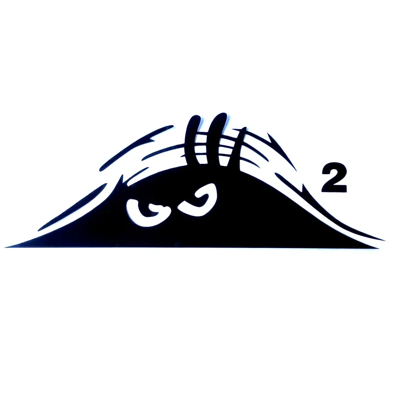 19X7 cm Funny Creative 3D Big Eyes Car Decal Sticker Styling Dune Sand Monster Peeping Peering | Автомобили и мотоциклы
