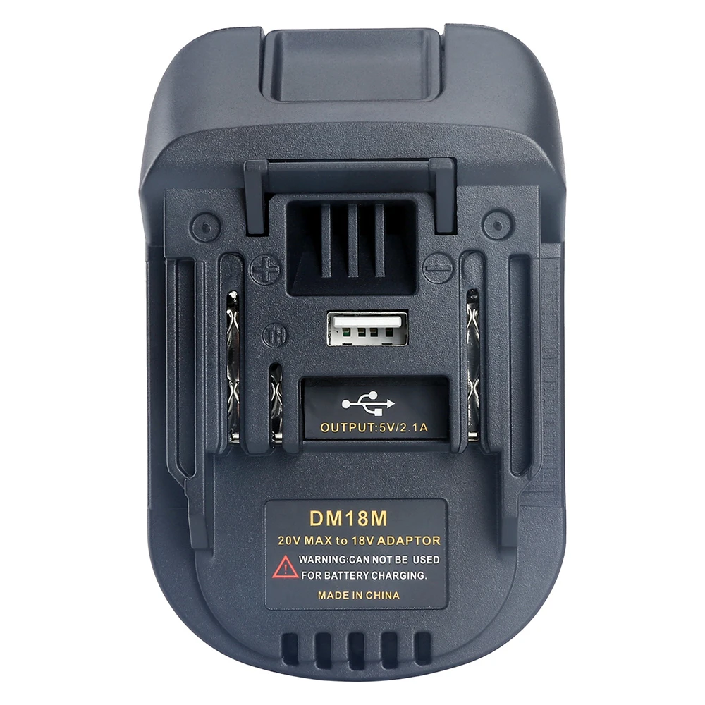 DM18M адаптер преобразователя батареи для Milwaukee 18V или Dewalt 20V литий-ионный аккумулятор преобразует в Makita 18V литий-ионный аккумулятор