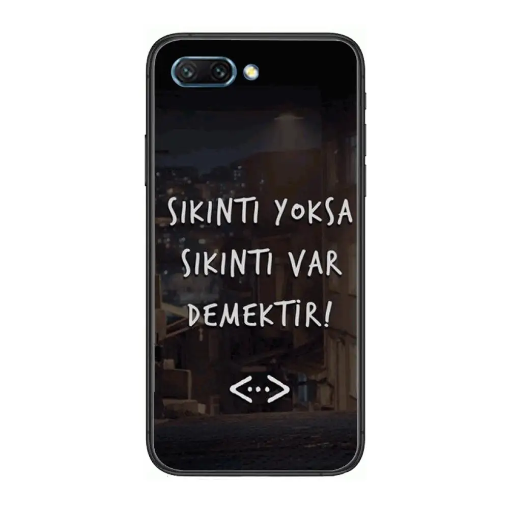 

Turkey Cukur Show TV clear Phone Case For Huawei Honor 10 9 8 7 N Pro Lite A C RU Black Etui Coque Hoesjes comic fashion