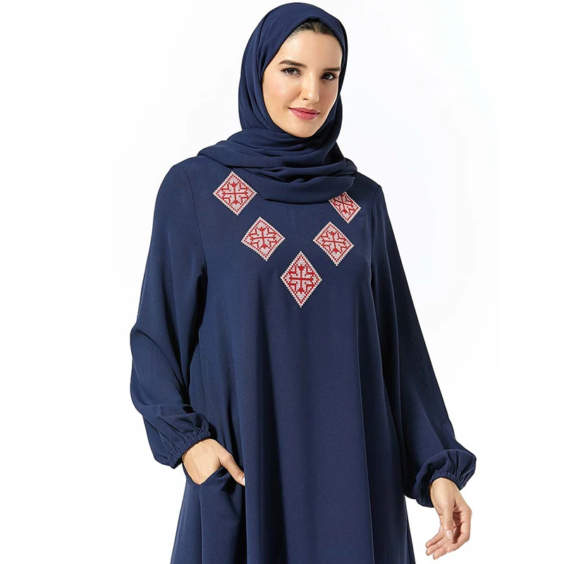

Kaftan Abaya Dubai Arabic Hijab Muslim Dress Women Elbise Turkish Dresses Islamic Clothing Vestidos Robe Musulmane Kleding Omani