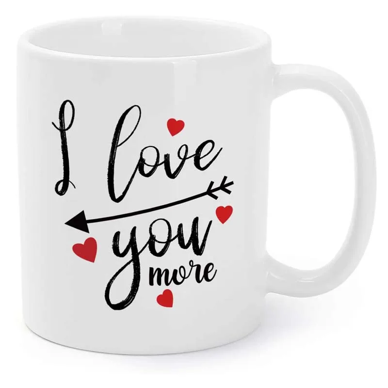Лучшая забавная кофейная кружка с надписью I Love You Heart новинка чашка для жен
