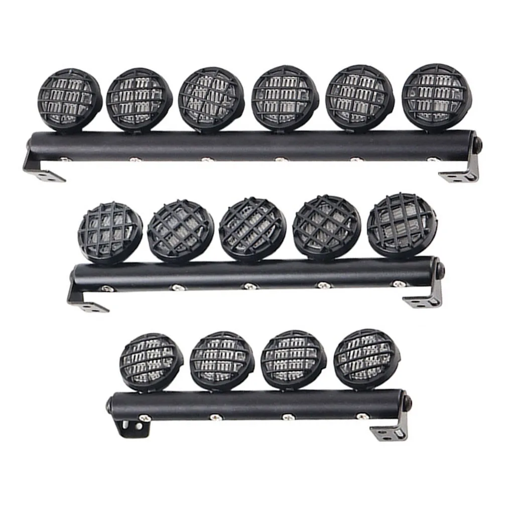 

1:10 RC Crawler LED Roof Luggage Light Bar Kit for D90 Replacements