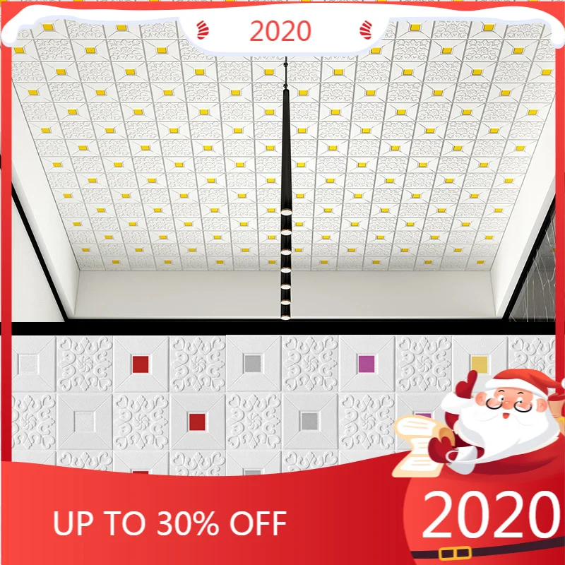 

DIY 3D Brick Wall Stickers Living Room Decor Foam Waterproof Wall Covering Wallpaper For TV Background Kids Room 70*70cm