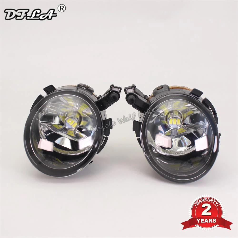 2 шт. светодиодный светильник для Seat Ibiza 2009 2010 2011 2012 к o 2005 2006 2007 2008 спереди бампер