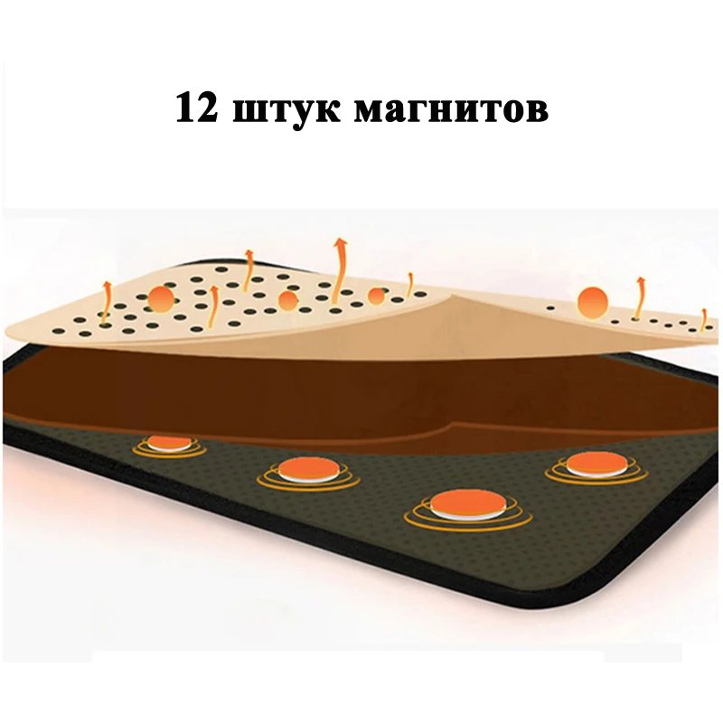 Ортопедические турмалиновые Самонагревающиеся магнитные стальные пластины пояс для поддержки талии для мужчин и женщин Поясничный пояс для поддержки спины для спорта
