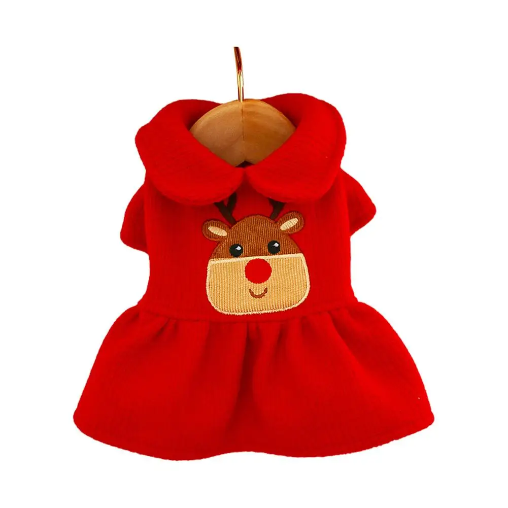 

Pet Christmas Clothes Dog Winter Clothes Warm Christmas Pet Clothes With Hoodie Outfits For Dogs Cats