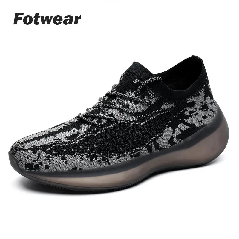 Men casual shoes Luminous Lace-up Trainers Four Seasons Running footwear Outdoor Walking Sneakers Zapatillas Sports | Обувь