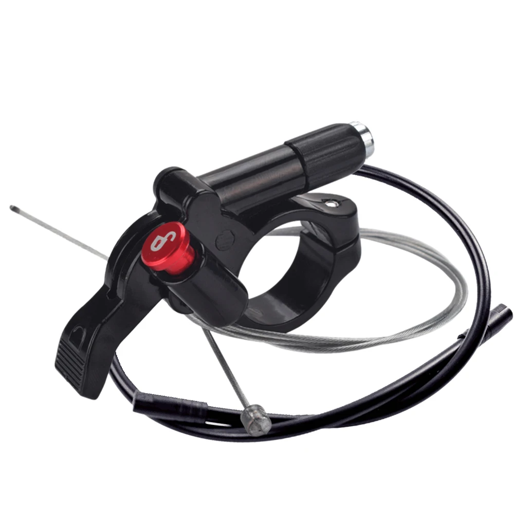 

Bike Remote Lockout Lever Fork Lockout Wire Control Lever Aluminum Alloy Mountain Bicycle Fork Lock Control Parts with Cable