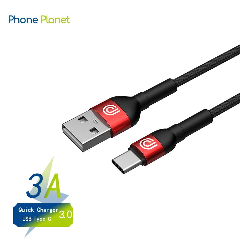 

Phone Planet USB Type C Cable High Quality Mobile Phone Fast Charging Cord Wire 3A TypeC Cable For Samsung S7 S20 Xiaomi Huawei