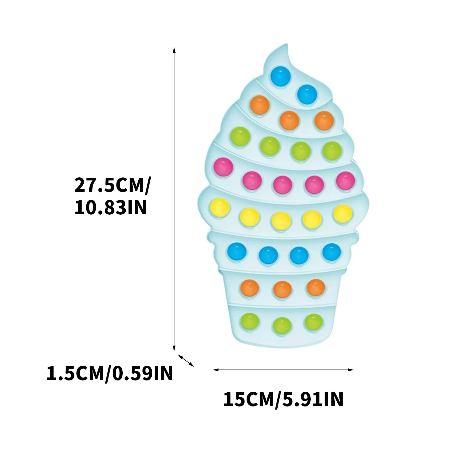 

Fidget Packs Mini Simple Dimple Sensory Fidget Toy Stress Relief Anti-Anxiety Autism Hand Toys for Kids Teen Push Pop Bubble Key