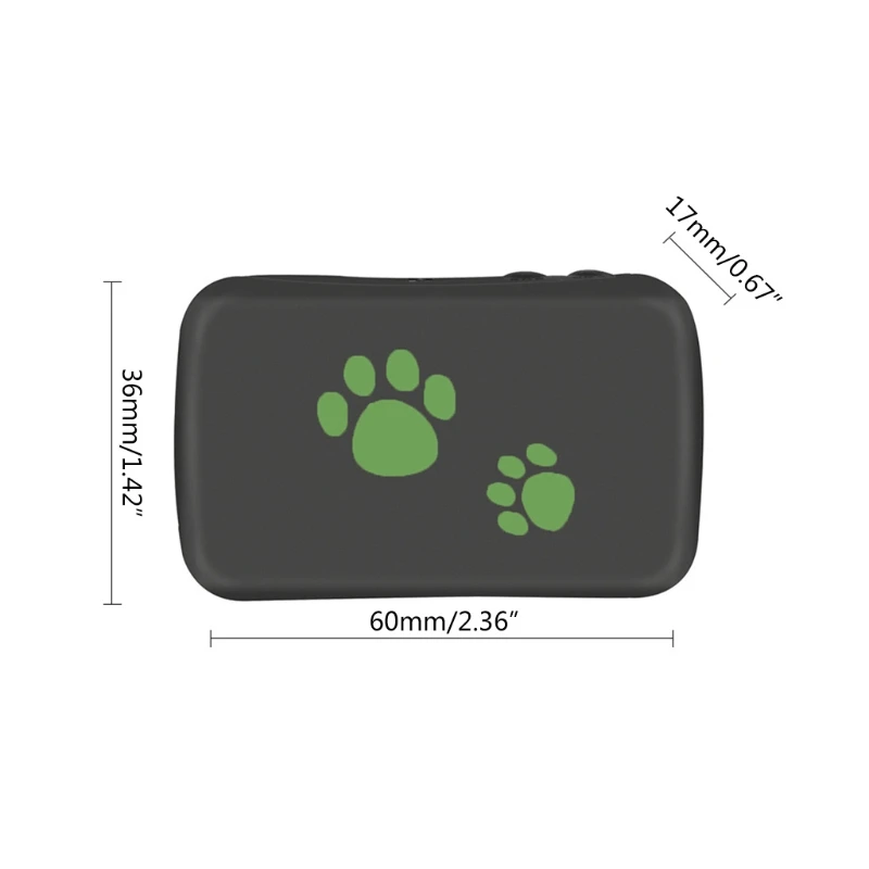 

3G WCDMA Mini GPS Pet Tracker TK203 Waterproof Dust Real Time Tracking Device
