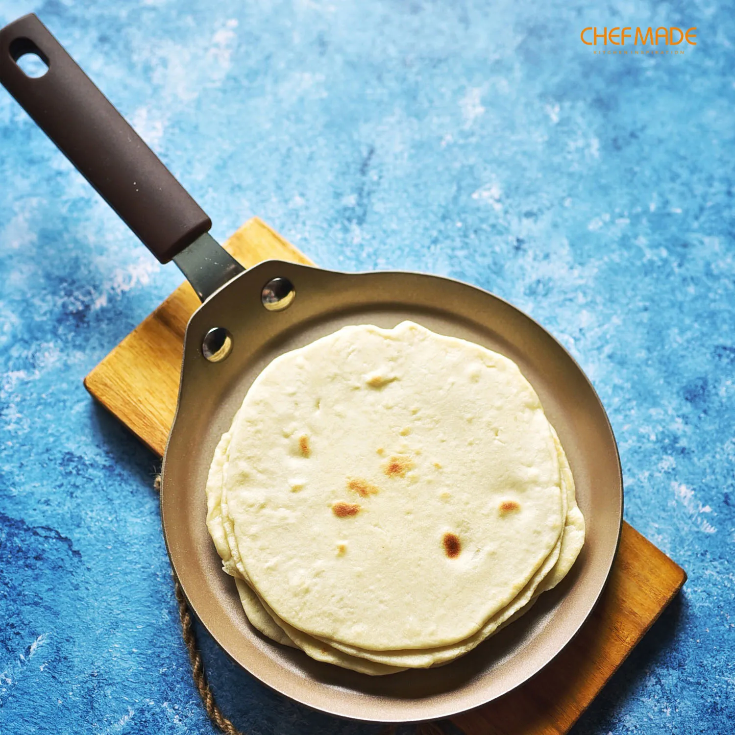 CHEFMADE 6-дюймовая блинная форма антипригарная сковорода для блинов с изоляционной