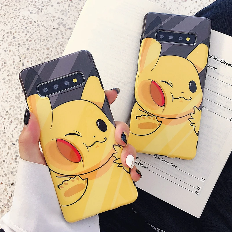 Чехол YHBBCASES для Samsung S10 чехол телефона 8 9 S8 S9 Plus в стиле ретро японский с героями