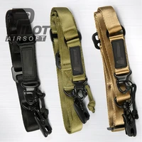 pilot airsoft ms2 tactical rope mission adjustable two 2 points tactical rifle gun sling quick for outdoor nylon belt rope