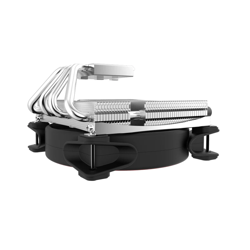 

Pccooler Computer Fan with 120MM/12CM CPU Cooling Fan 4PIN PWM for AMD/AM4/INTEL LGA1150/2011 platform