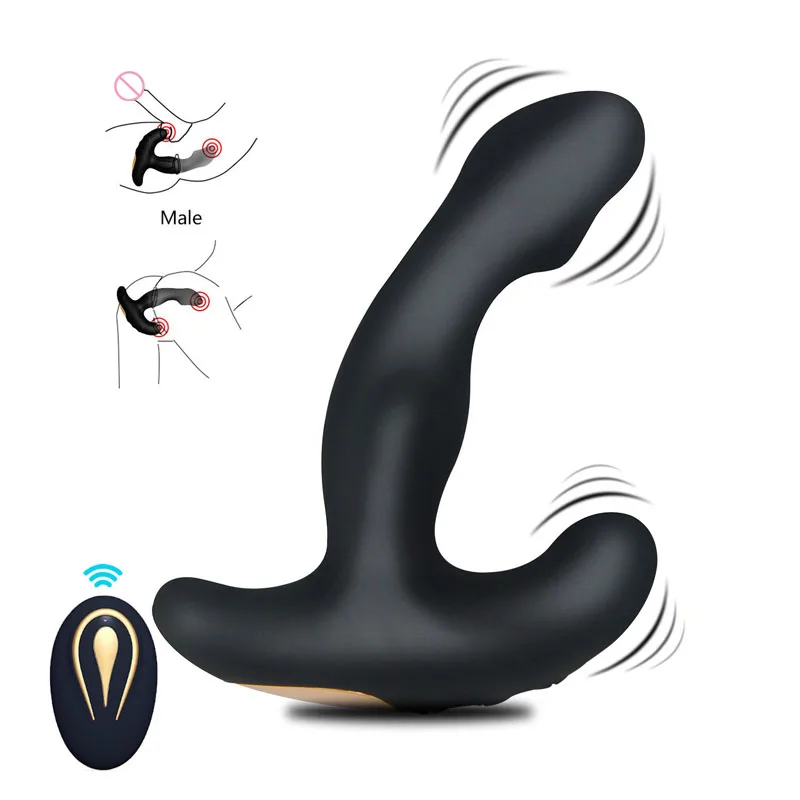 Мужской массажер простаты вибратор 12 частоты секс-игрушки для женщин